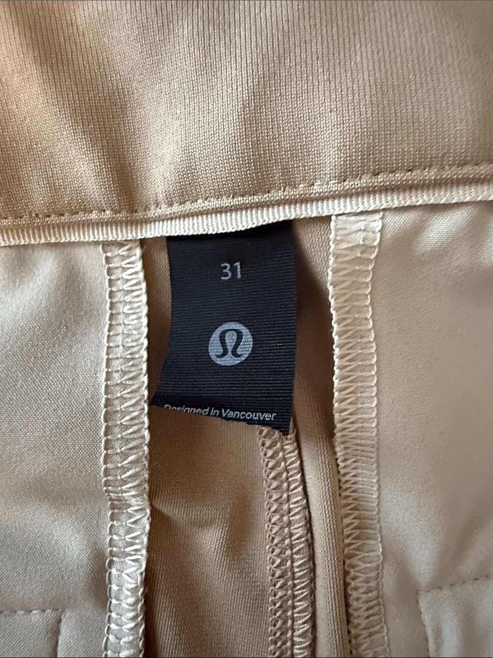 lululemon athletica Men’s Light Beige Pants